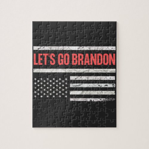 Lets Go Brandon Jigsaw Puzzle