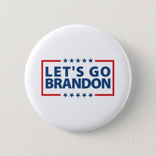 Lets Go Brandon Joe Biden Button