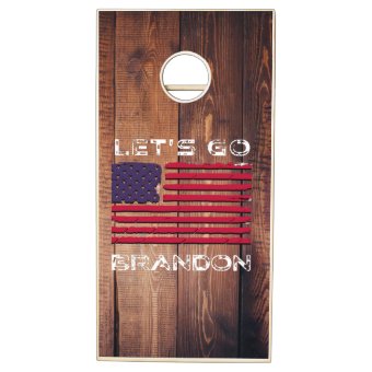 Lets Go Brandon / F*** Joe Biden Christmas Ornament - Handmade Metal Bauble