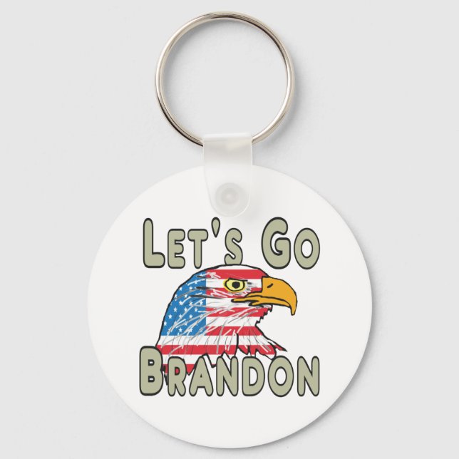 Let's Go Brandon Keychain (Front)