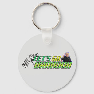 Let's Go Brandon Keychain