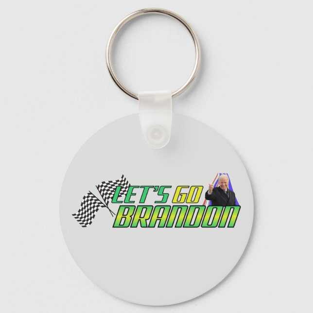 Let's Go Brandon  Keychain (Front)