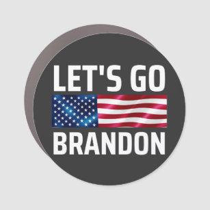 Let's Go Brandon USA Vehicle Magnet