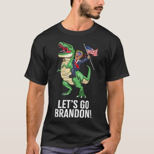 Lets Go Brandon Lets Go Brandon Funny Trump Men  T_Shirt