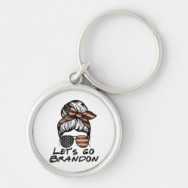 Let's Go Brandon, Lets Go Brandon  Keychain (Front)