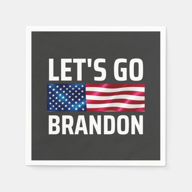 lets go brandon lets go brandon napkins (Front)