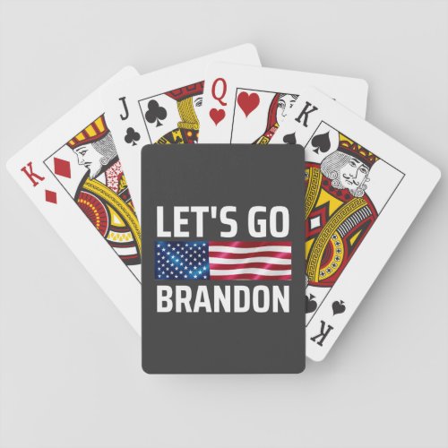 lets go brandon lets go brandon playing cards