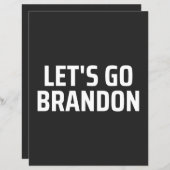 let's go brandon Magnet (Front/Back)