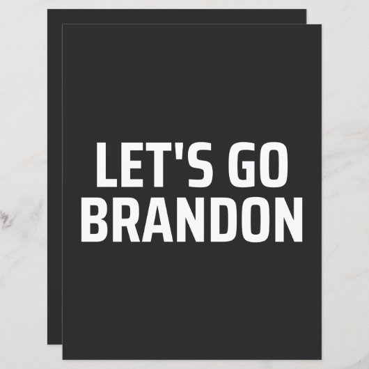 let's go brandon Magnet (Front/Back)