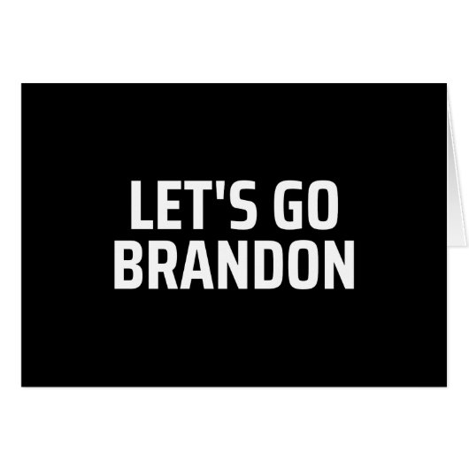 let's go brandon Magnet Cards (Front Horizontal)