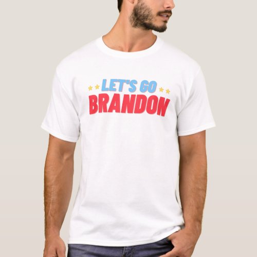Lets Go Brandon meme  T_Shirt