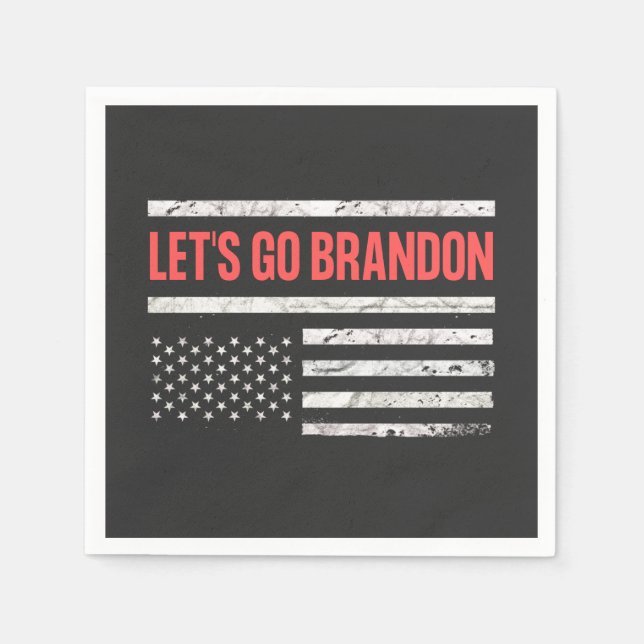 Let's Go Brandon Napkins (Front)
