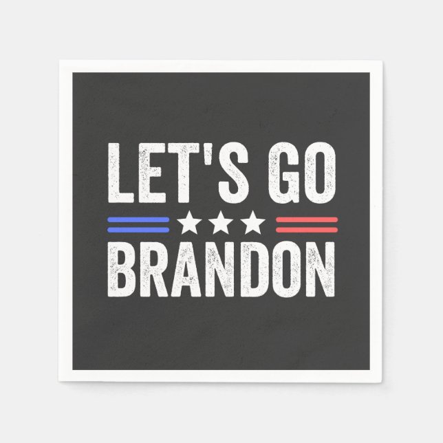 Let's Go Brandon Napkins (Front)