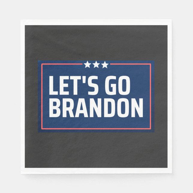 Let's Go Brandon Napkins (Front)