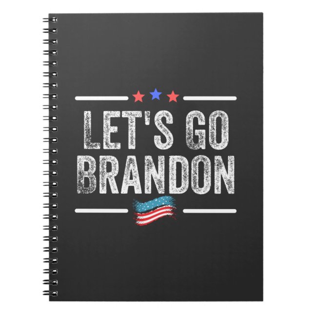 Let's Go Brandon Notebook (Front)