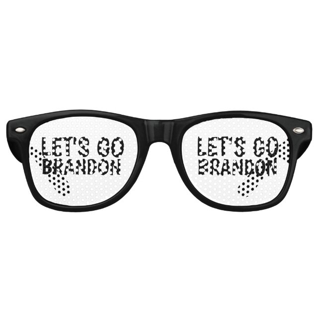 LETS GO BRANDON NOVELTY SUNGLASSES FUNNY (Front)
