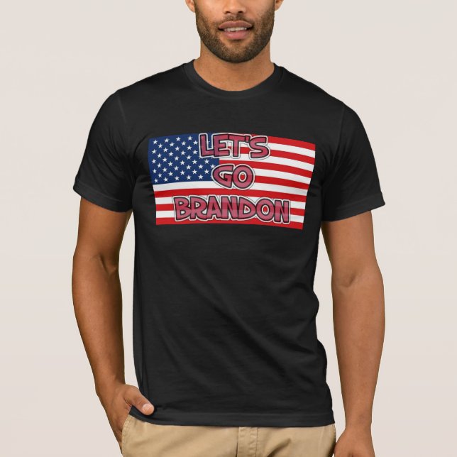 LET'S GO BRANDON Patriotic 4TH jULY t-shirts (Front)