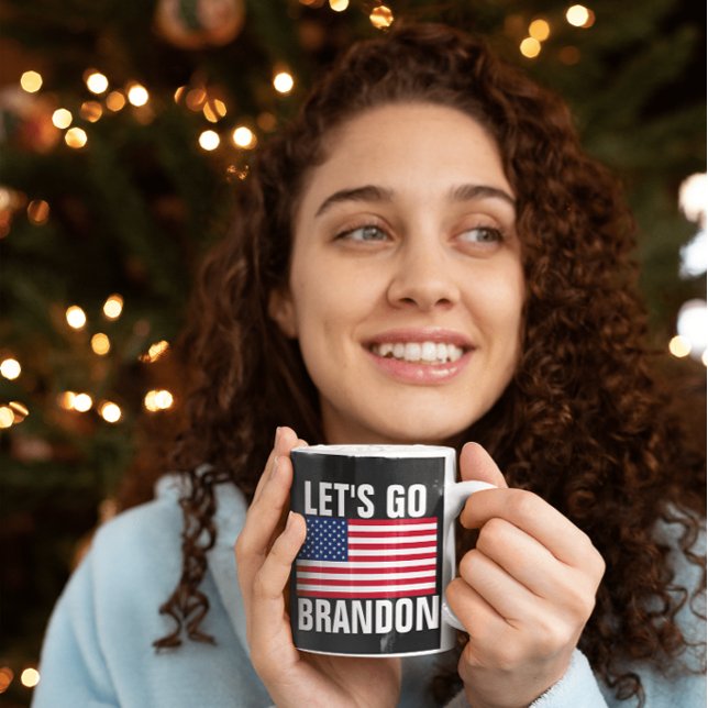 LET'S GO BRANDON PATRIOTIC COFFEE MUGS (Creator Uploaded)
