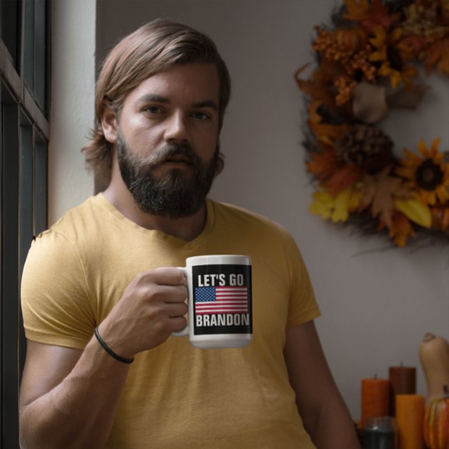 LET'S GO BRANDON PATRIOTIC COFFEE MUGS (Creator Uploaded)