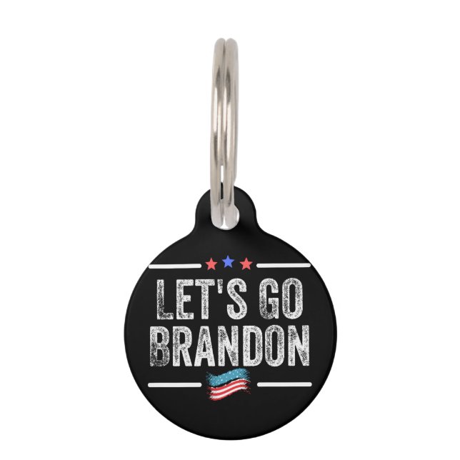 Let's Go Brandon Pet ID Tag (Front)
