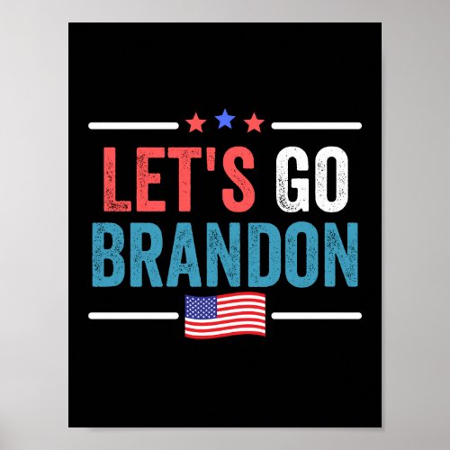 Lets Go Brandon Poster