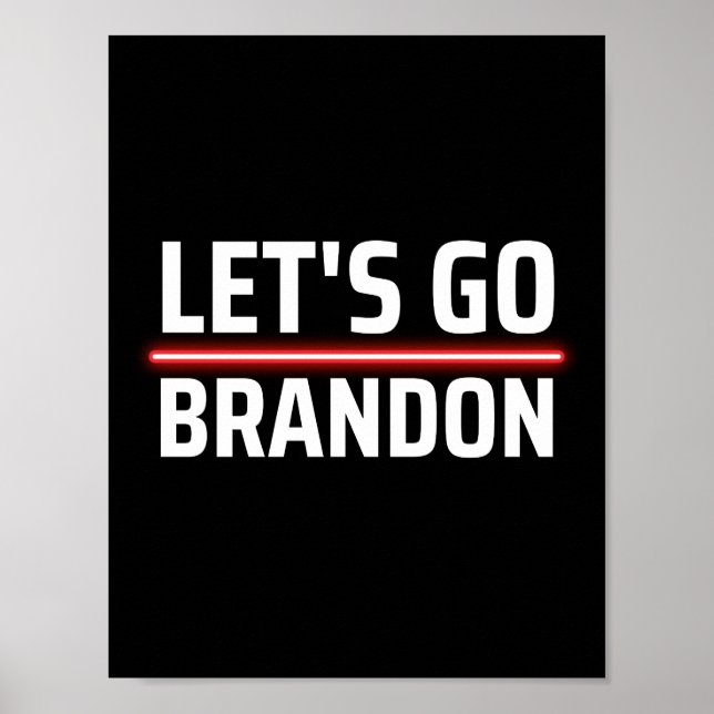 let's go brandon poster (Front)