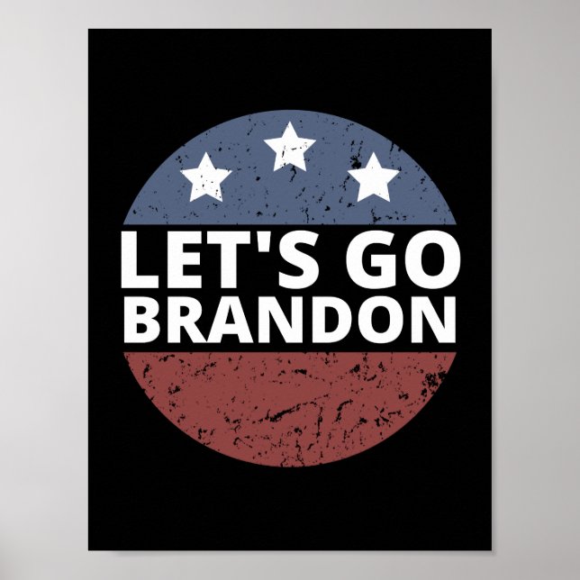 let's go brandon poster (Front)