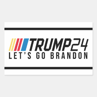 Let's Go Brandon Rectangular Sticker