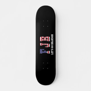 Let's go Brandon Skateboard, 7¾" Deck