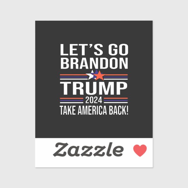 Let's Go Brandon Sticker (Sheet)