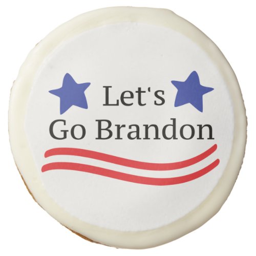 Lets Go Brandon Sugar Cookies Gift