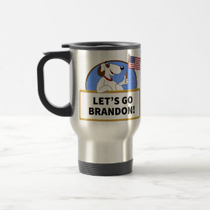 Let's Go Brandon Travel Mug