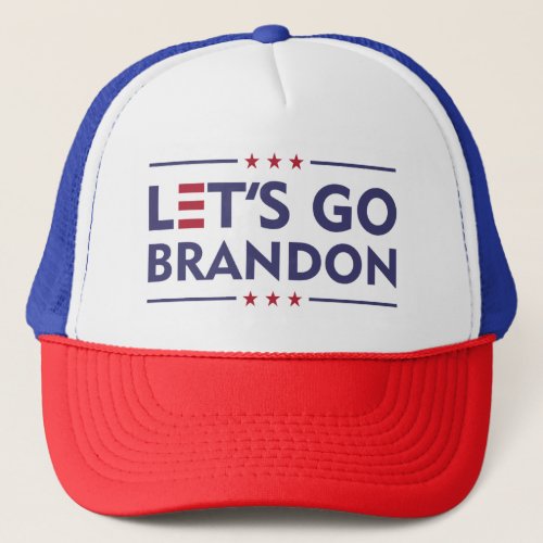 Lets Go Brandon Trucker Hat