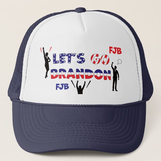Let's Go Brandon Trucker Hat (Front)