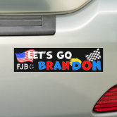 Lets Go Brandon Bumper Sticker - Trump 2024 Stickers - Trump Bumper Sticker  