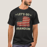 Let's Go Brandon Patriotic FJB Funny Political Men's Short Sleeve T-shirt  Graphic Tee - Patriot Pride