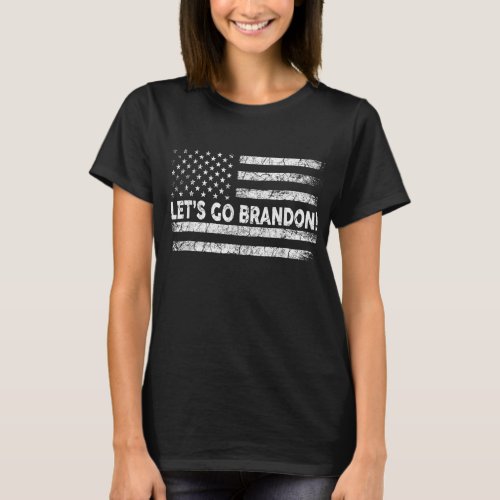 Lets Go Branson Brandon Antibides Black T_Shirt
