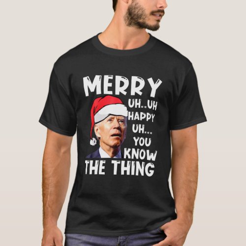 Lets Go Branson Brandon Santa Biden Chant Merry U T_Shirt