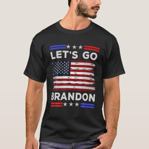 Lets Go Branson With Brandon Flag Brandom Brand Br T_Shirt