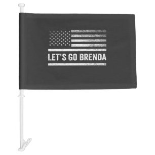Let's go Brenda Kamala Election 2024 Car Flag