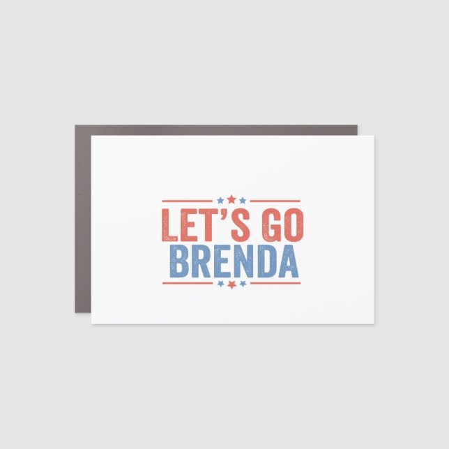 Let's go Brenda Kamala Election 2024  Car Magnet (Front)