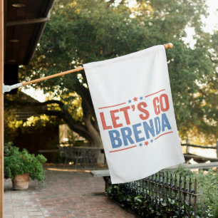 Let's go Brenda Kamala Election 2024 House Flag