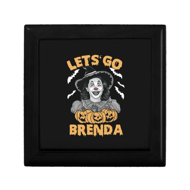 Let's Go Brenda Spooky Halloween Kamala Harris  Gift Box (Front)