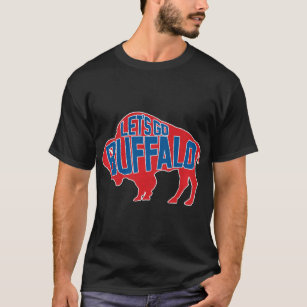 LET'S GO BUFFALO - Ny New York retro sports city f T-Shirt