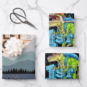 Let's Go Camping, Go Camp Wrapping Paper Sheets