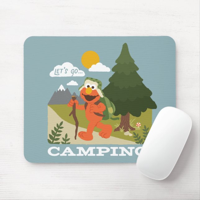 Let's Go Camping! Mouse Pad (With Mouse)