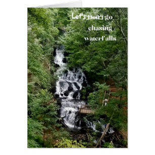 Let's Go Chasing Waterfalls Cards