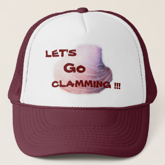 LET'S GO CLAMMING CAP