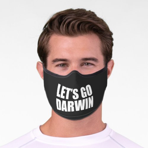 LETS GO DARWIN PREMIUM FACE MASK