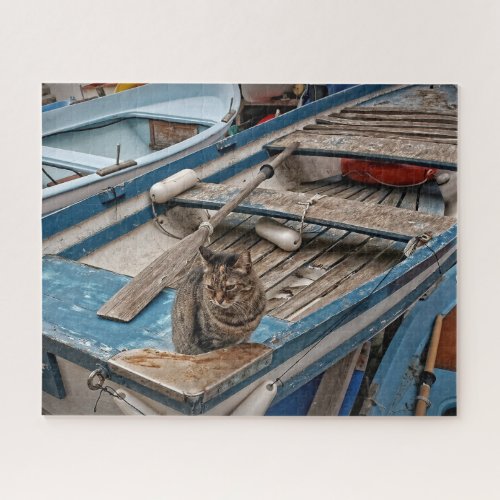 Lets Go Fishing _ Cat Puzzle _ 16x20 _ 520 pcs